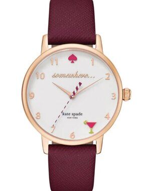 Kate Spade New York Metro "5 O'Clock Somewhere" Watch